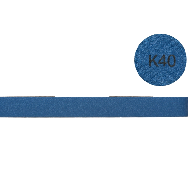 Schleifband 75x2000 mm Edelstahl Körnung 40 INOX